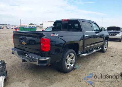 2015 Chevrolet Silverado 1500 2Lz из США, поврежденный, VIN 3GCUKSECXFG492468